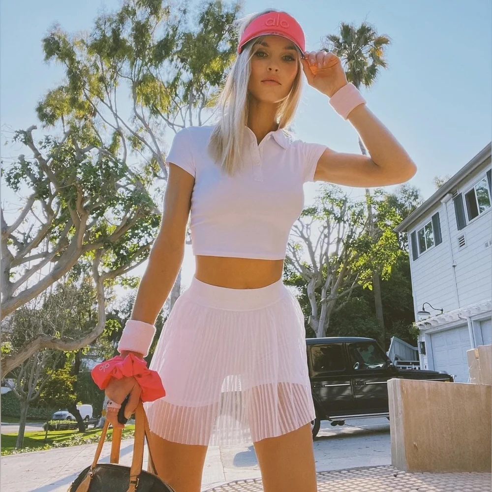 ALO Yoga Mesh Flirty Tennis🎾Skirt